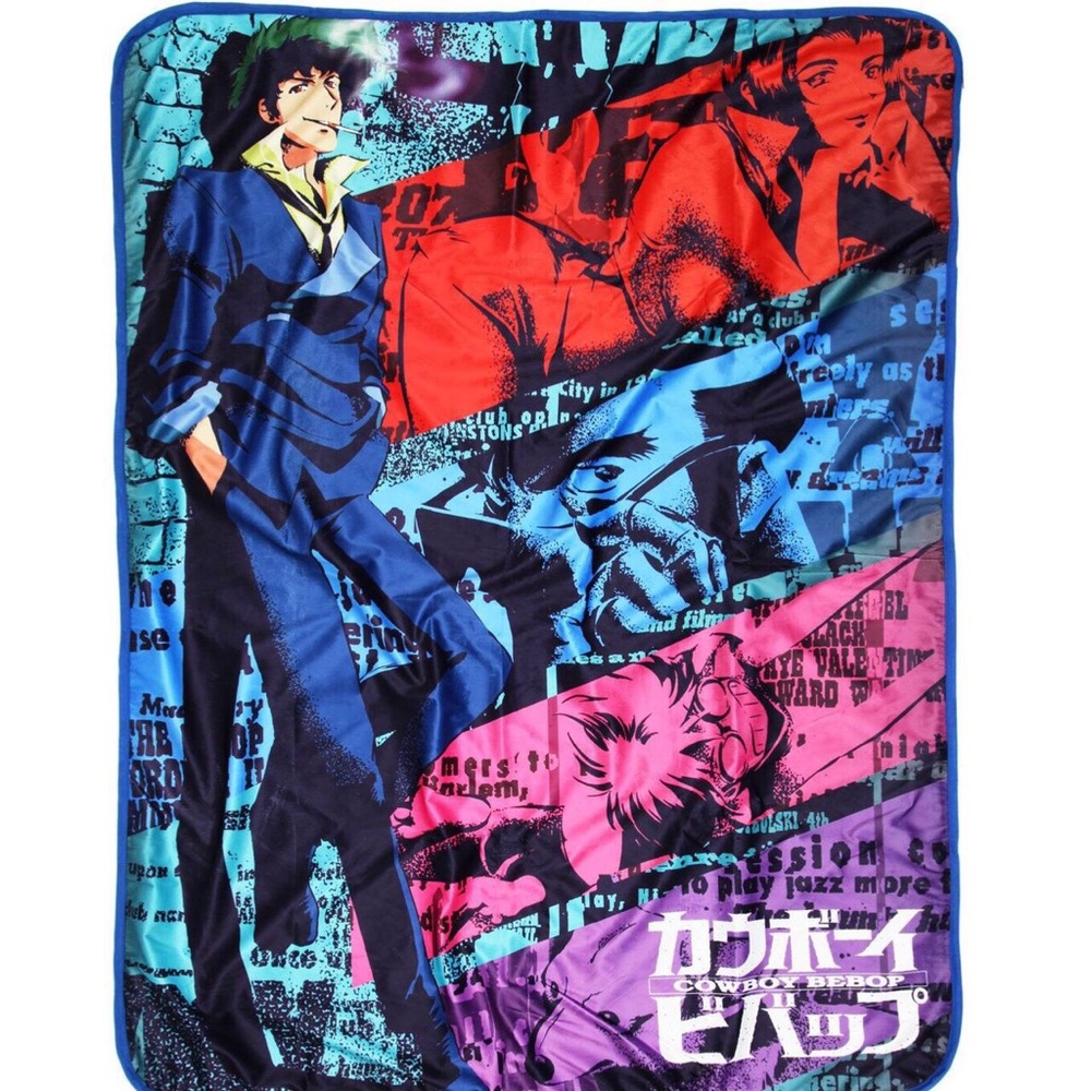 Cowboy Bebop Anime Throw Blanket